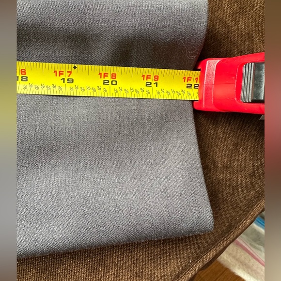 Talbots Charcoal Gray 2 Button Blazer With Pockets  & 4 Button Sleeves Sz 12W P - Picture 10 of 14